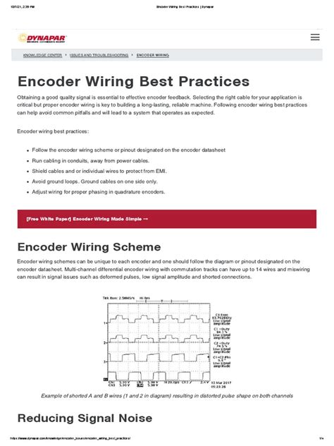 encoder junction box|encoder wiring best practices.